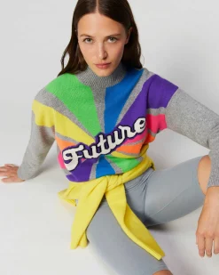 Pull Col Montant Multico