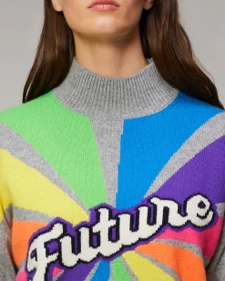 Pull Col Montant Multico