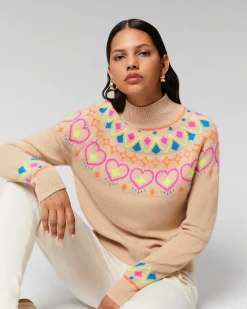 Pull Col Montant Norvegien