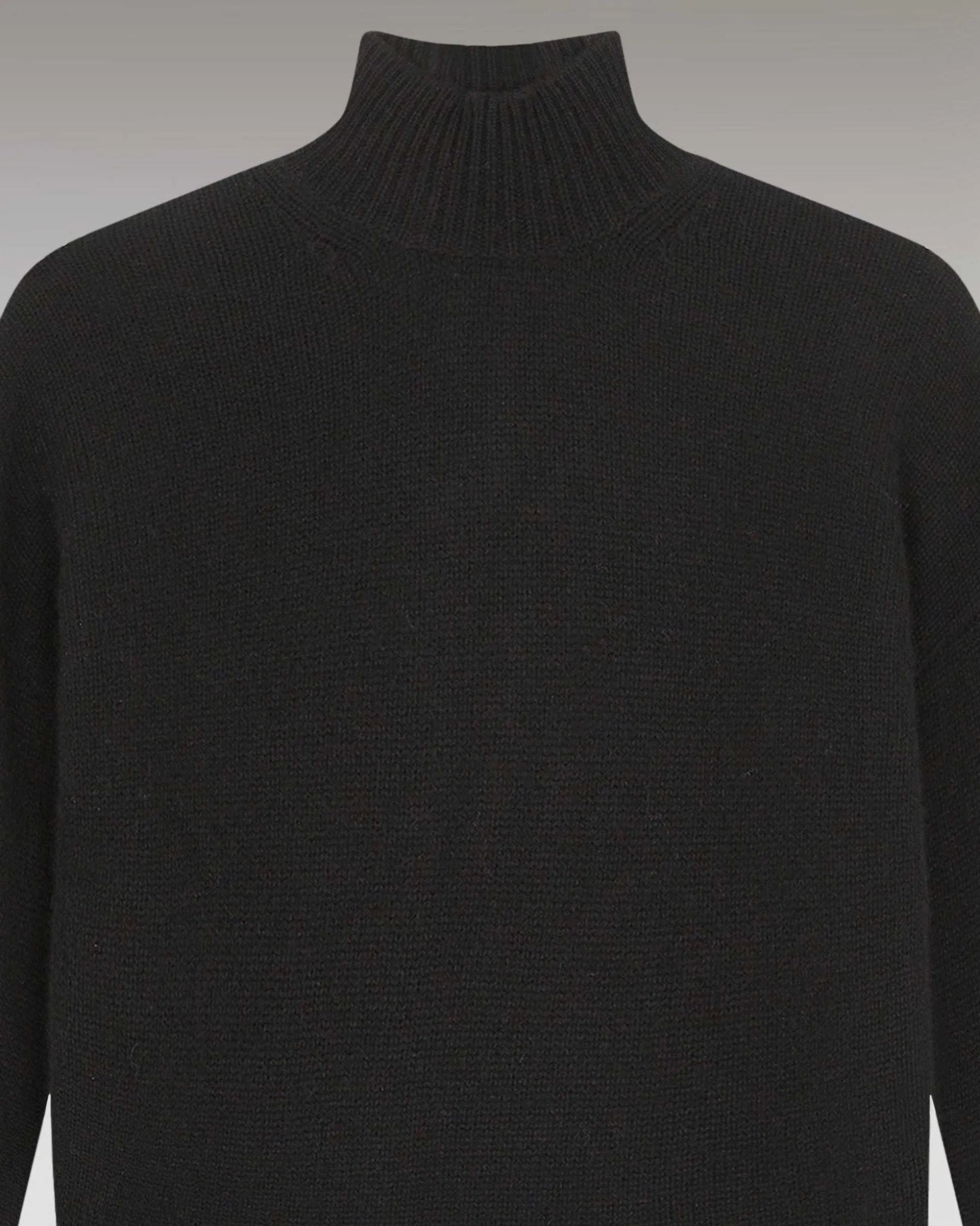 Pull Col Montant Oversize