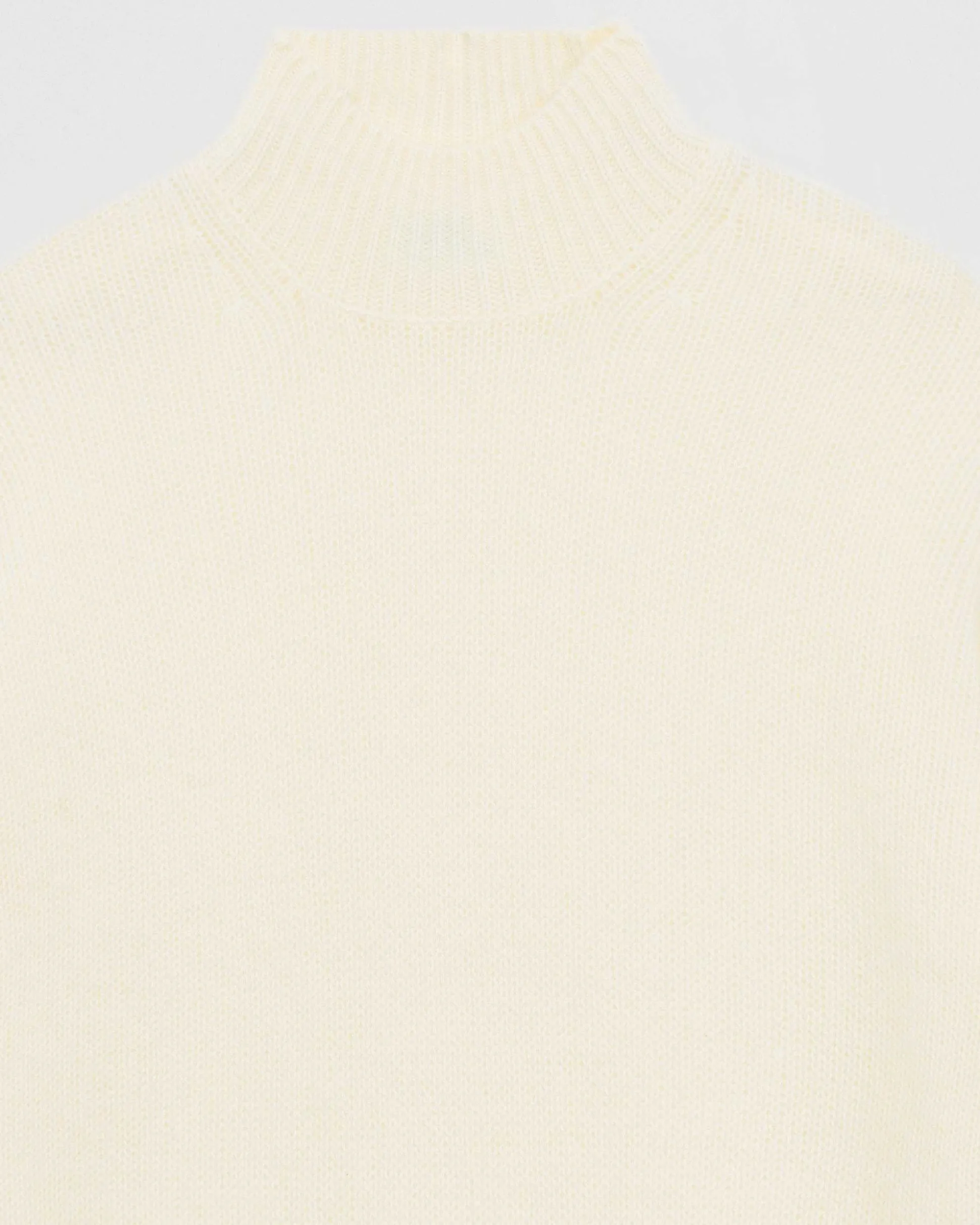 Pull Col Montant Oversize