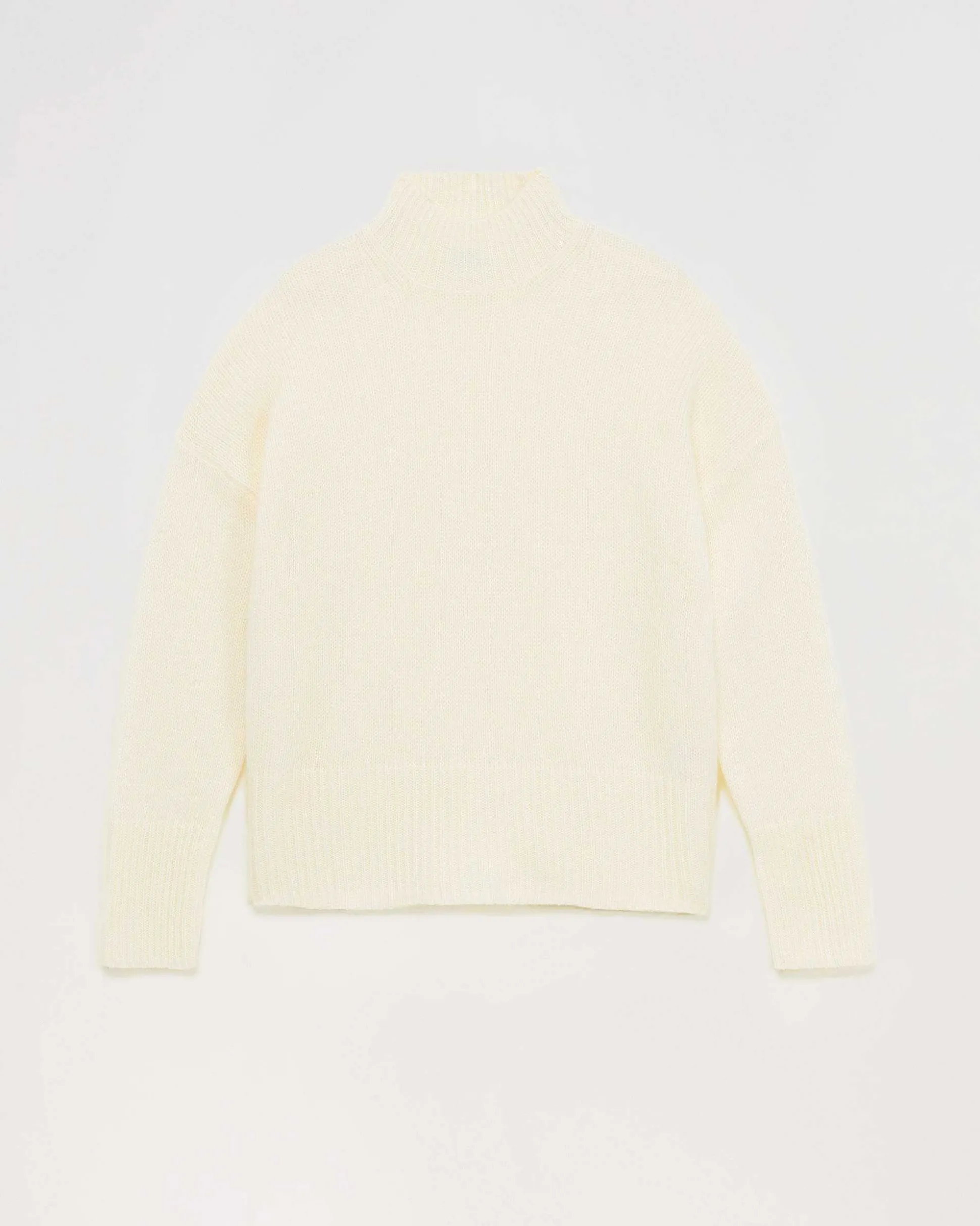 Pull Col Montant Oversize