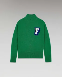 Pull Col Montant Oversize