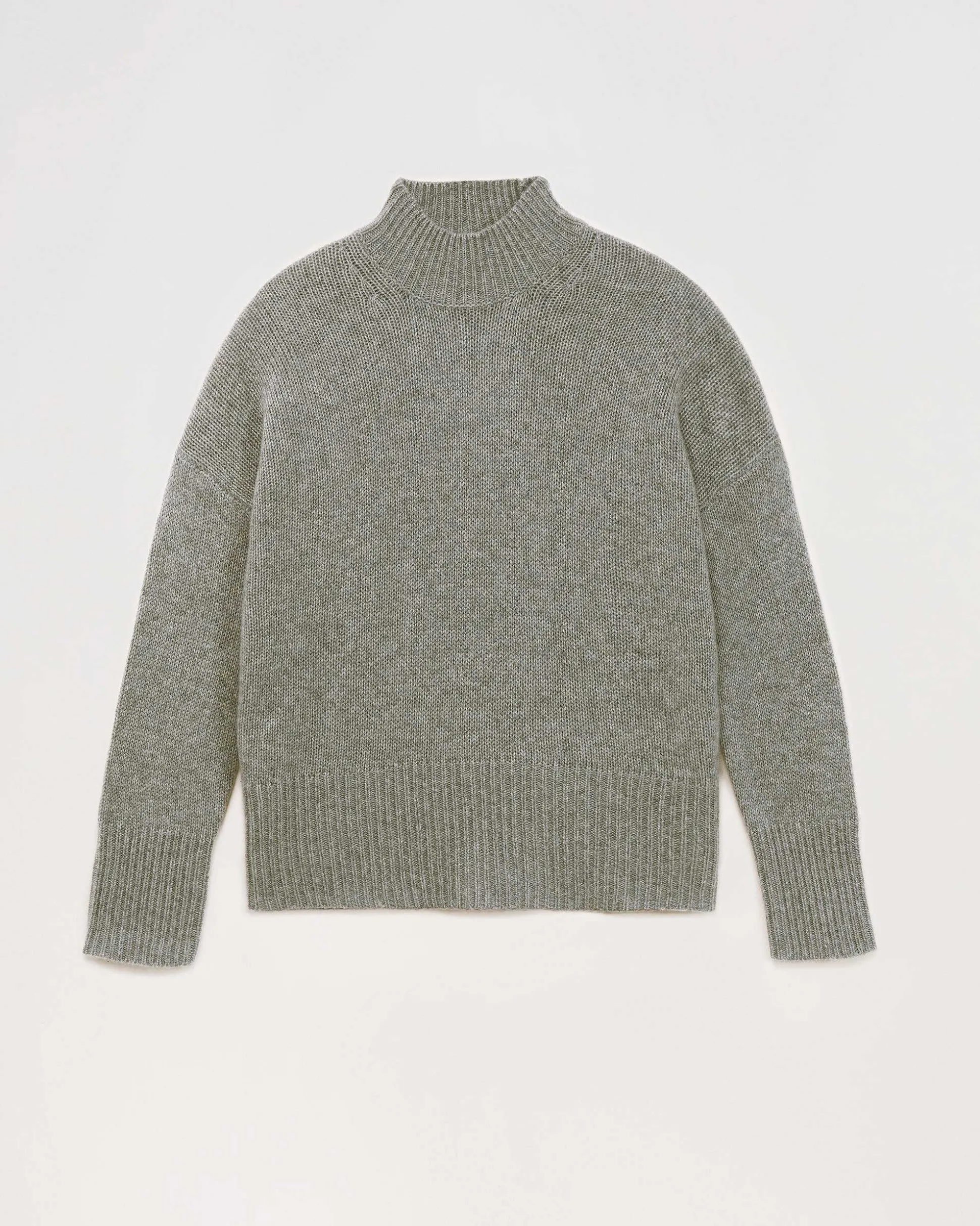 Pull Col Montant Oversize