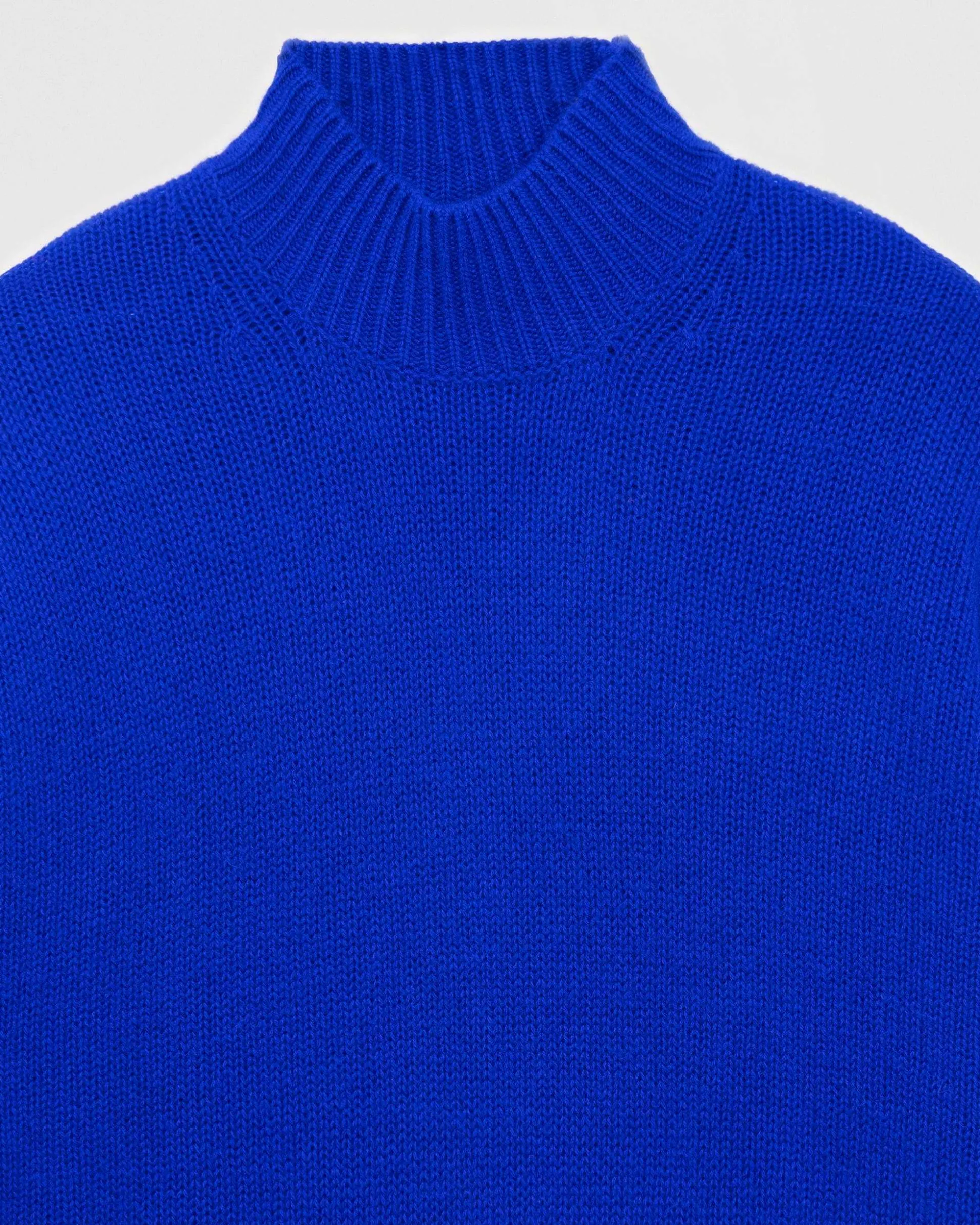 Pull Col Montant Oversize