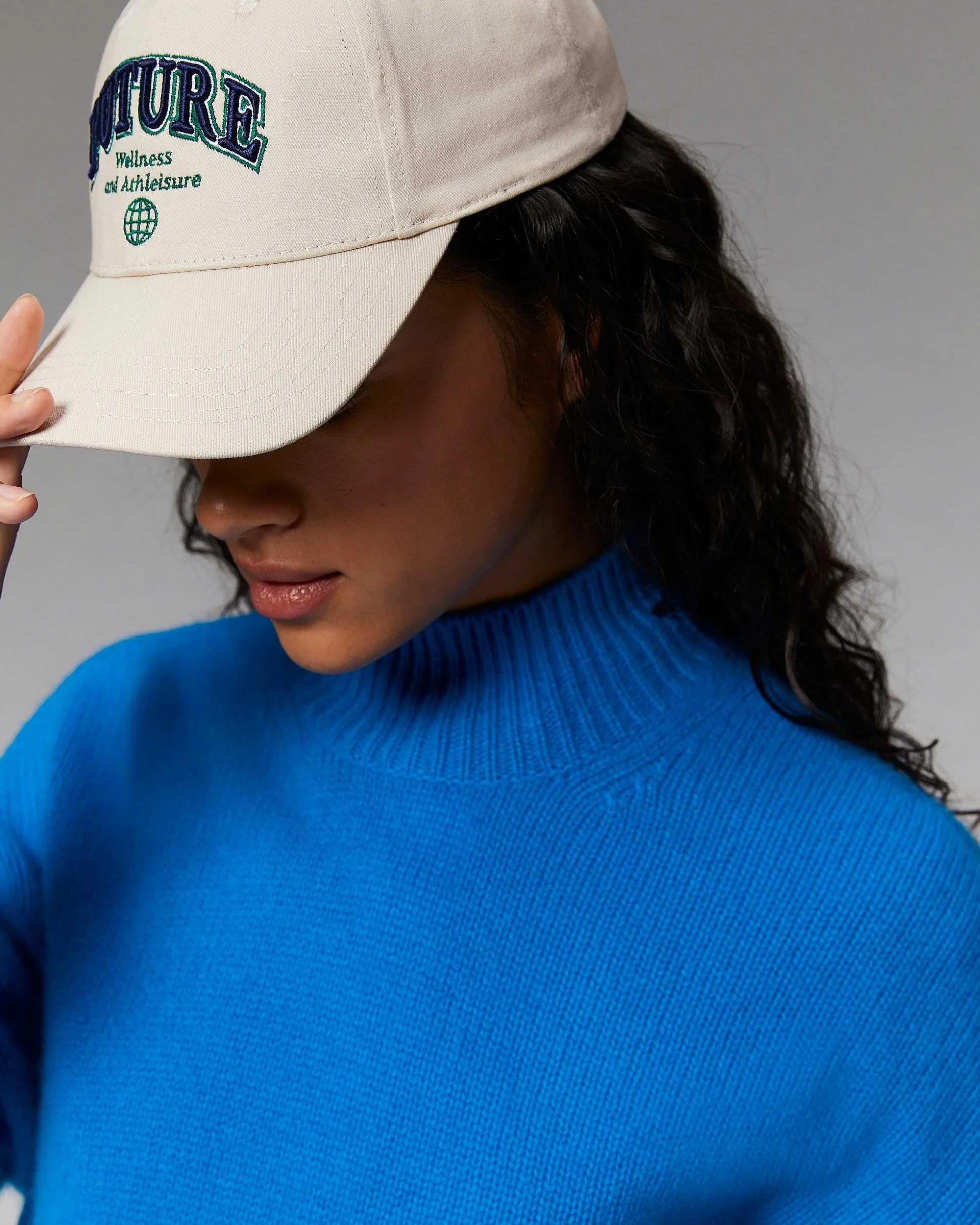 Pull Col Montant Oversize