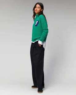 Pull Col Montant Oversize