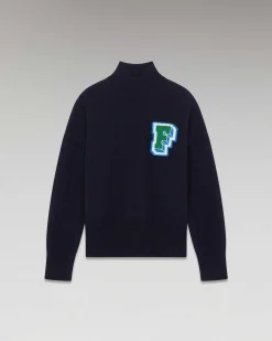 Pull Col Montant Oversize