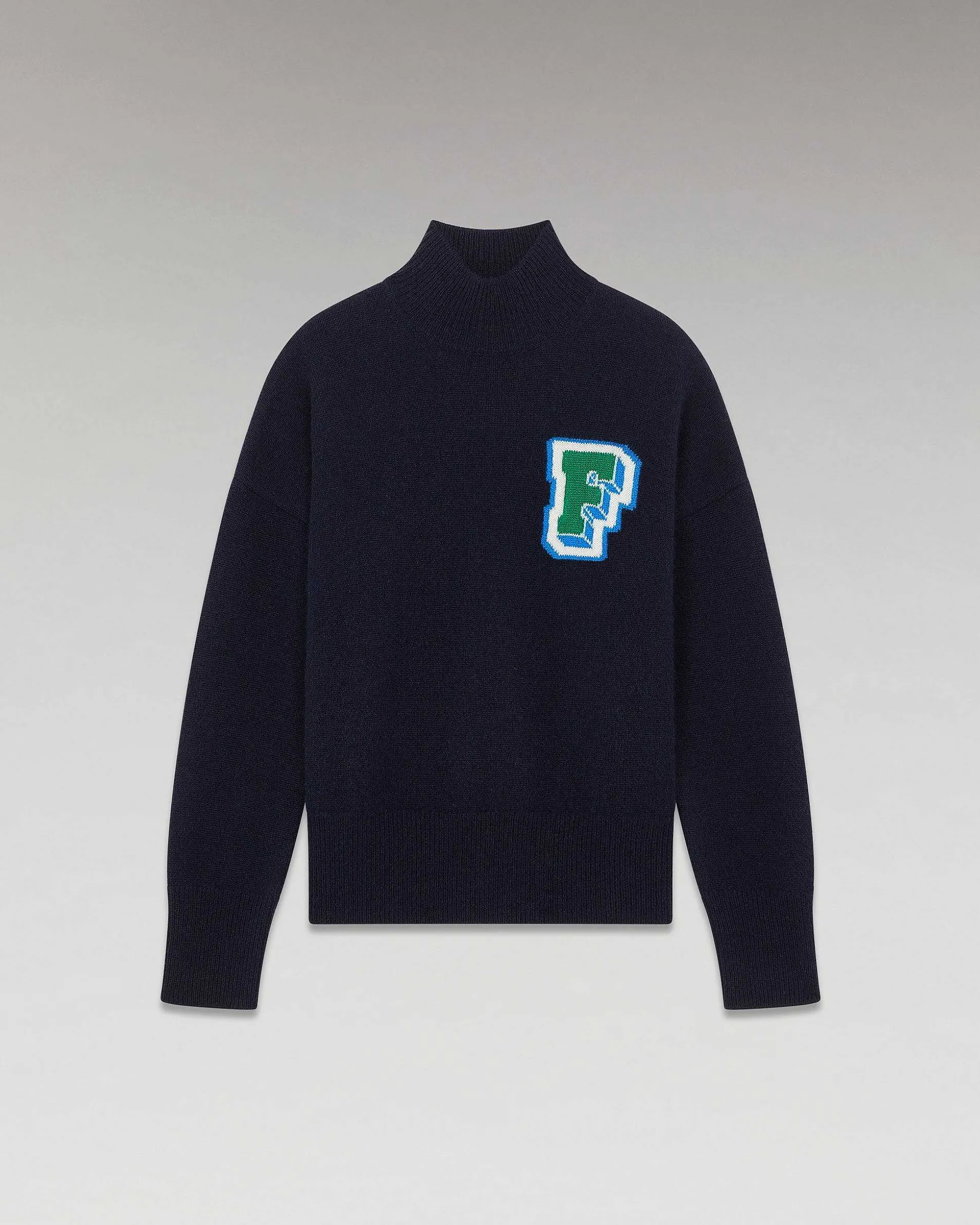 Pull Col Montant Oversize