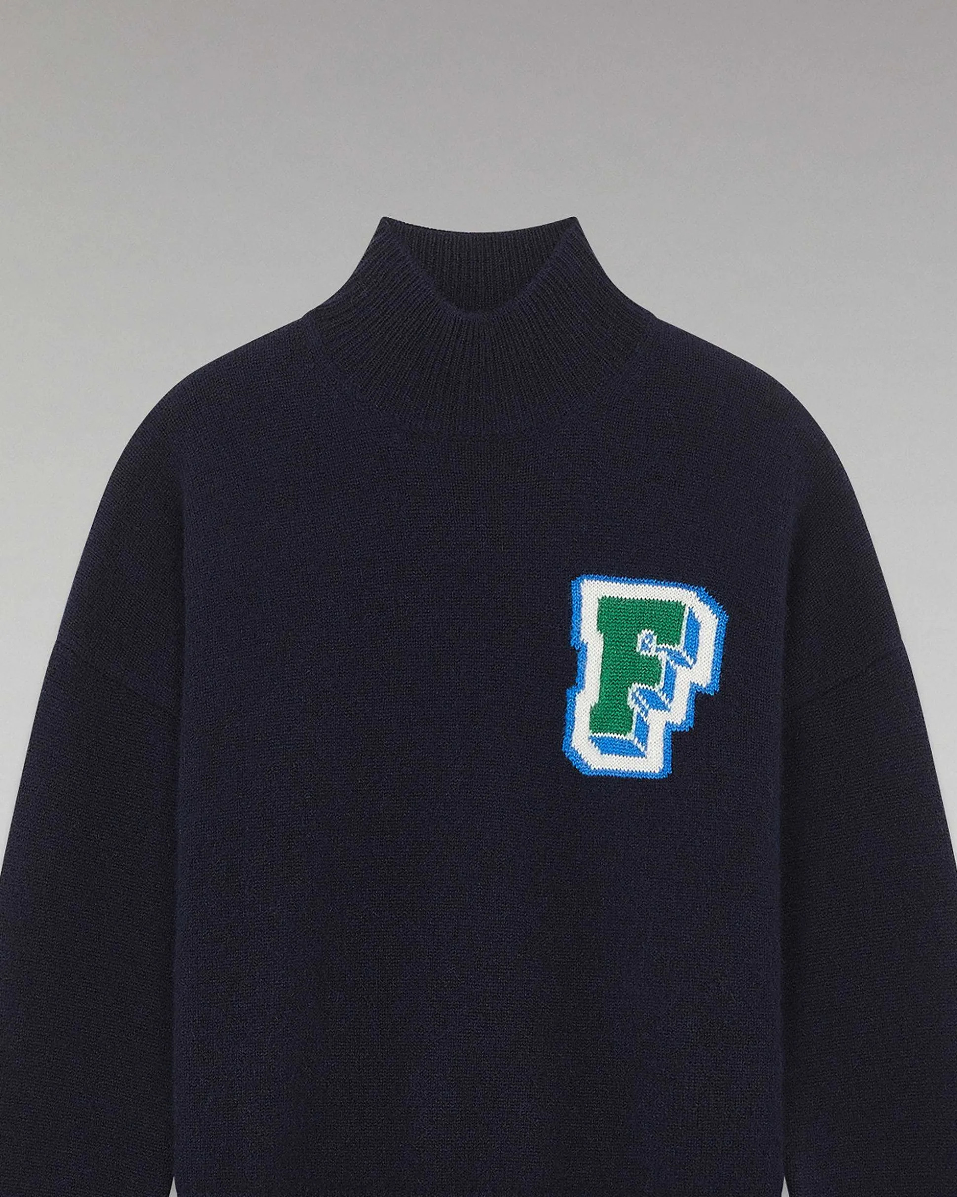 Pull Col Montant Oversize