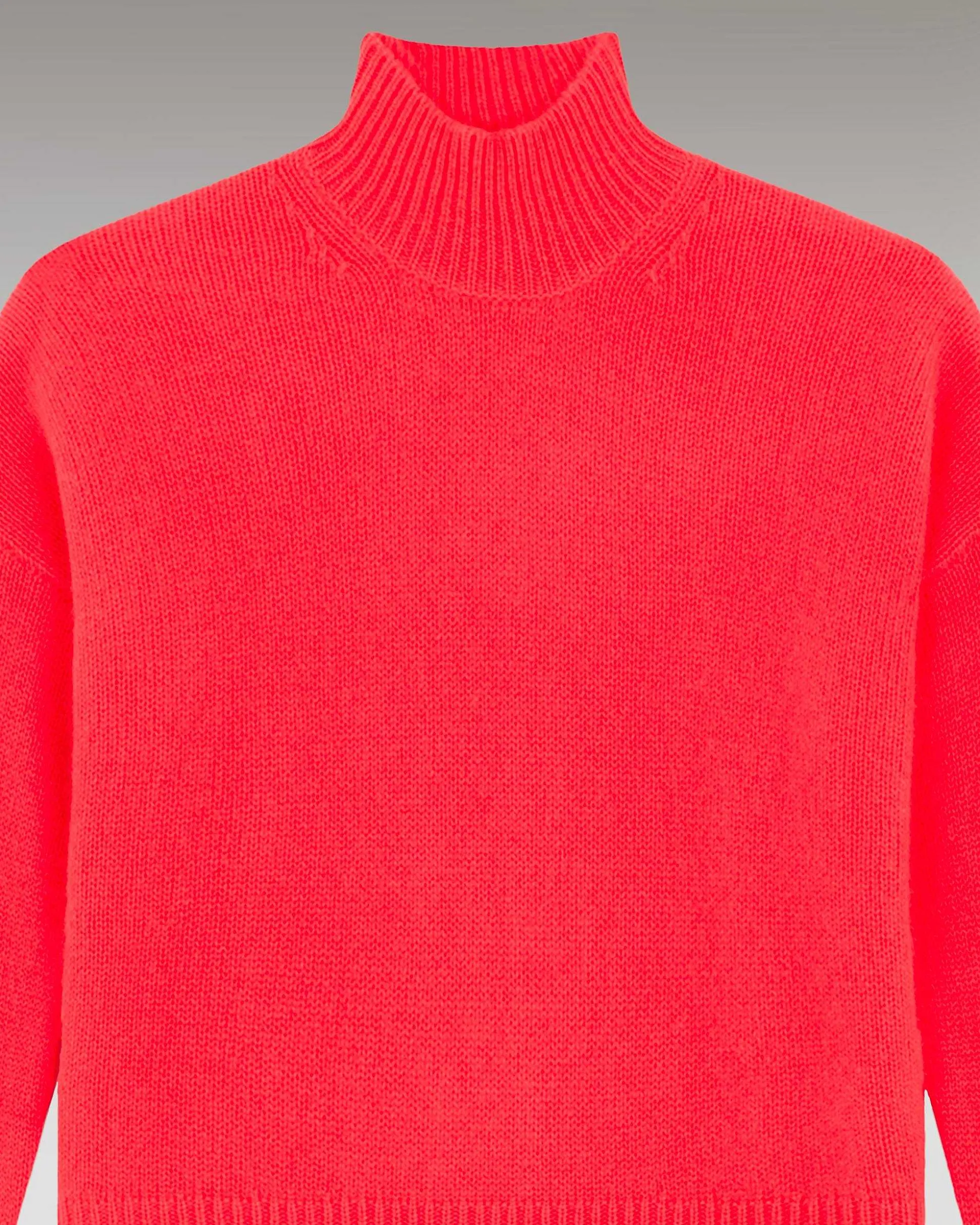 Pull Col Montant Oversize