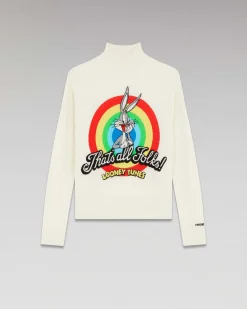 Pull Col Montant That'S All Folks Looney Tunes