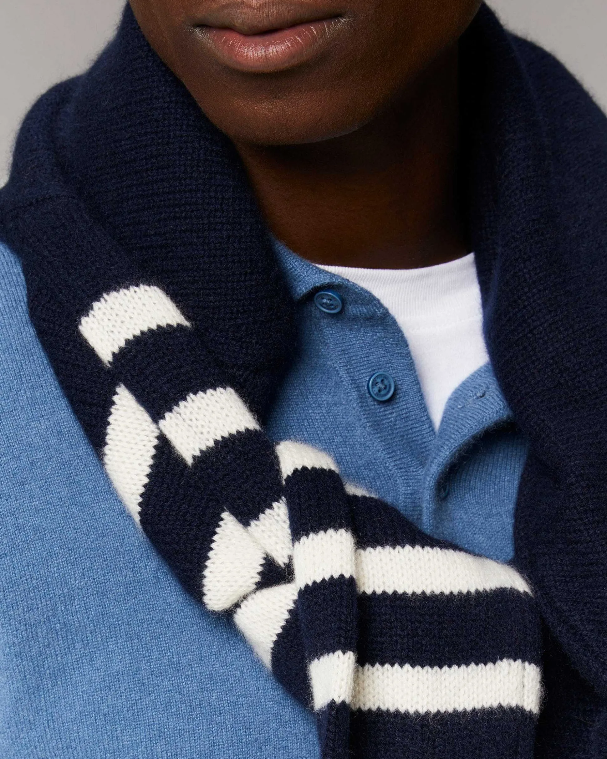 Pull Col Polo Basique