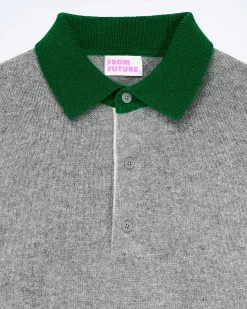 Pull Col Polo Contraste