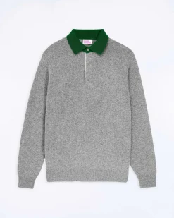 Pull Col Polo Contraste