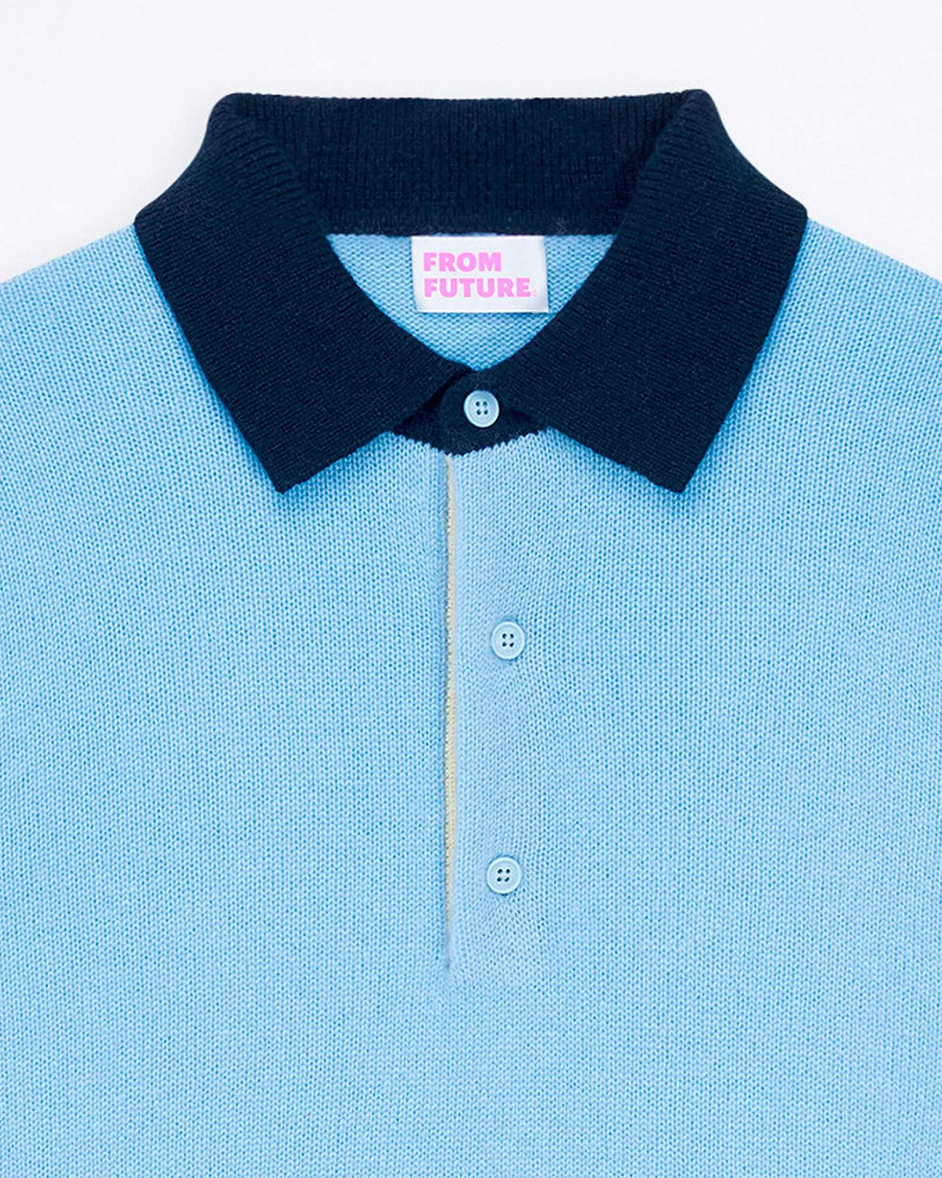 Pull Col Polo Contraste