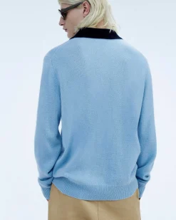 Pull Col Polo Contraste