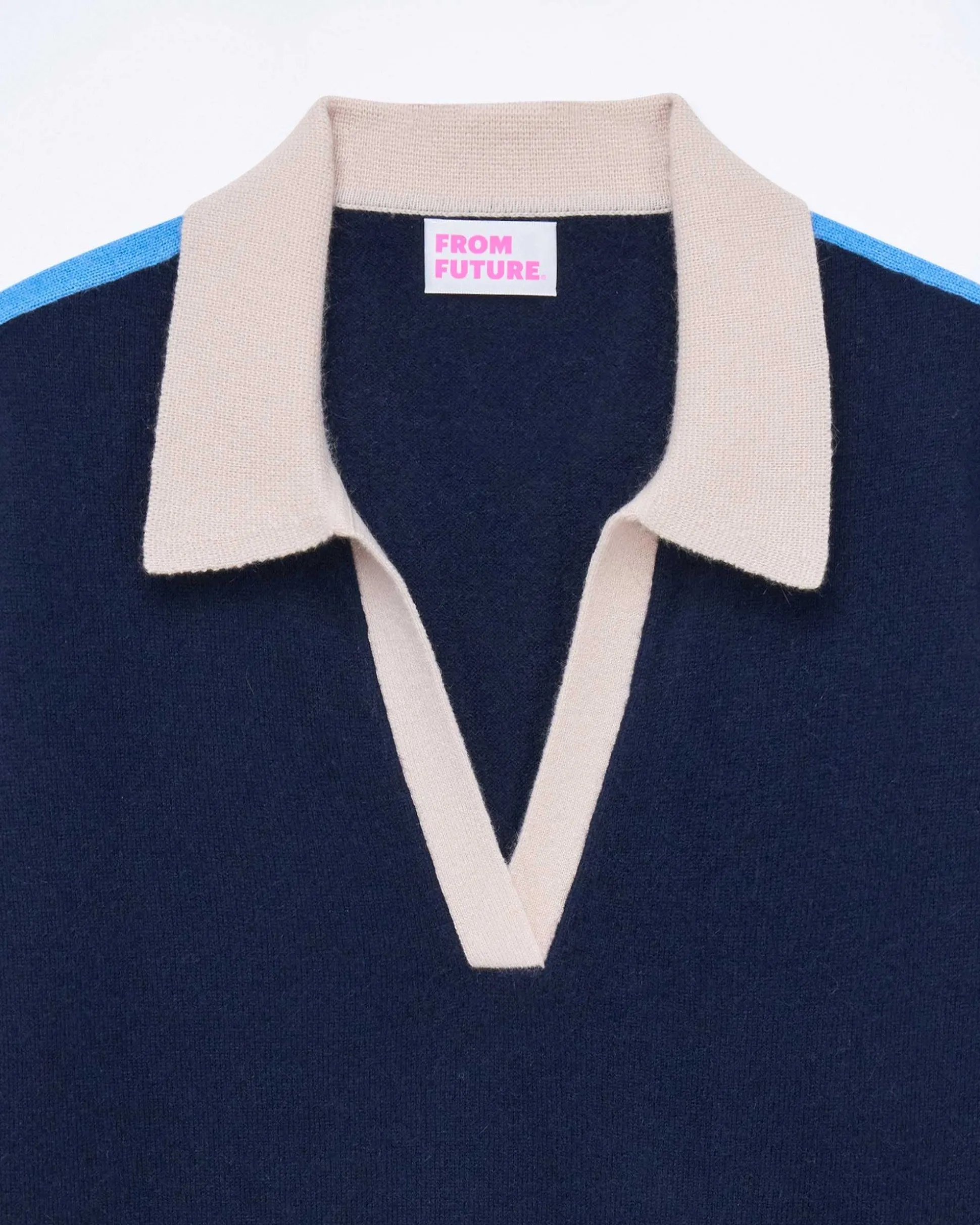 Pull Col Polo Manches Courtes