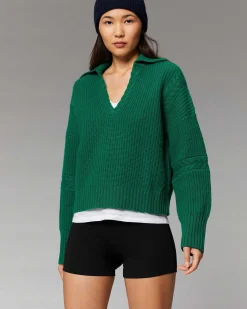 Pull Col Polo Torsades