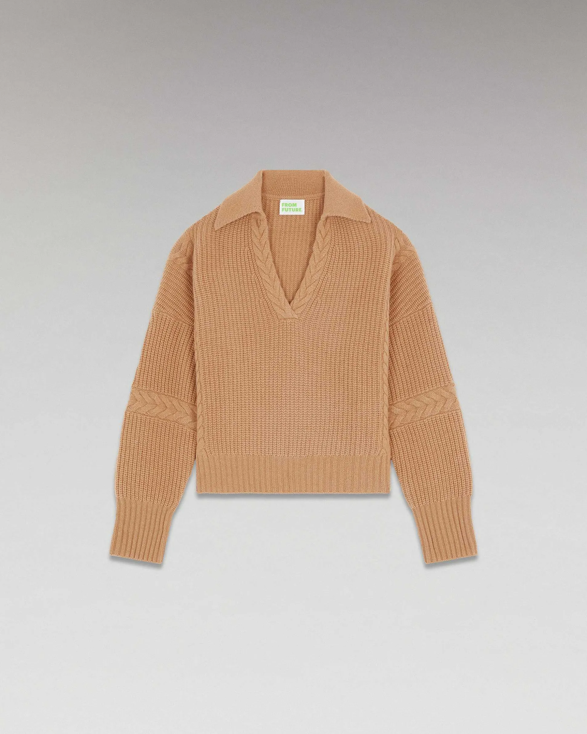 Pull Col Polo Torsades