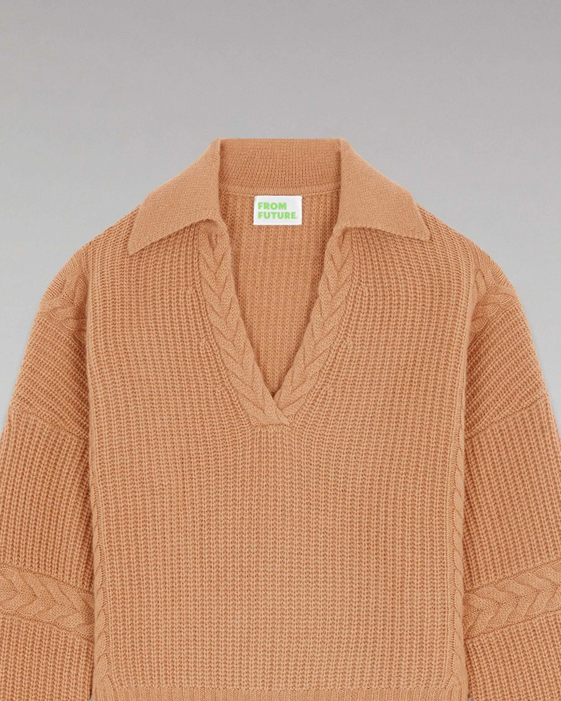 Pull Col Polo Torsades