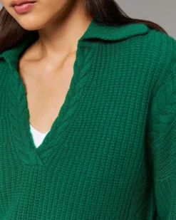 Pull Col Polo Torsades