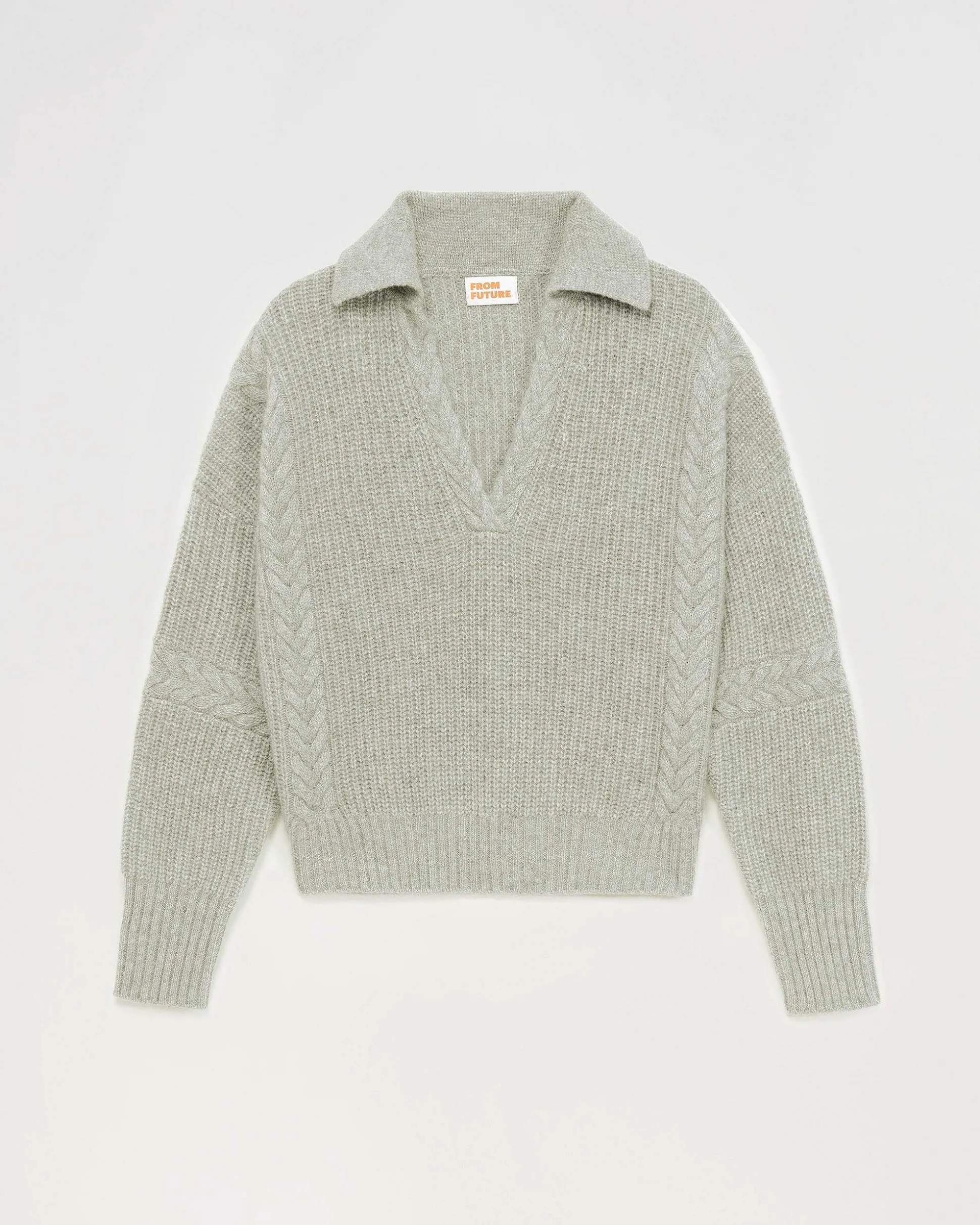 Pull Col Polo Torsades