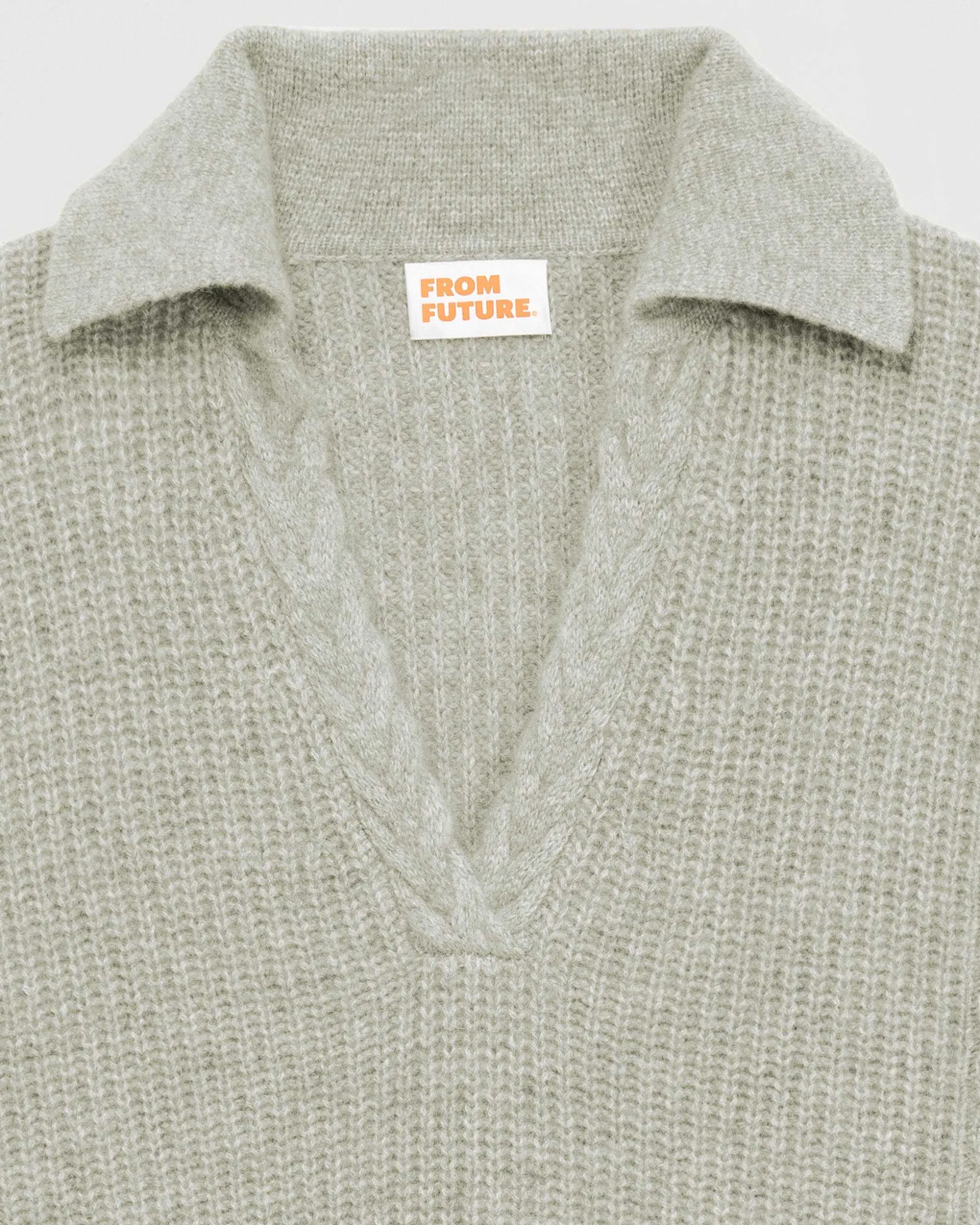 Pull Col Polo Torsades