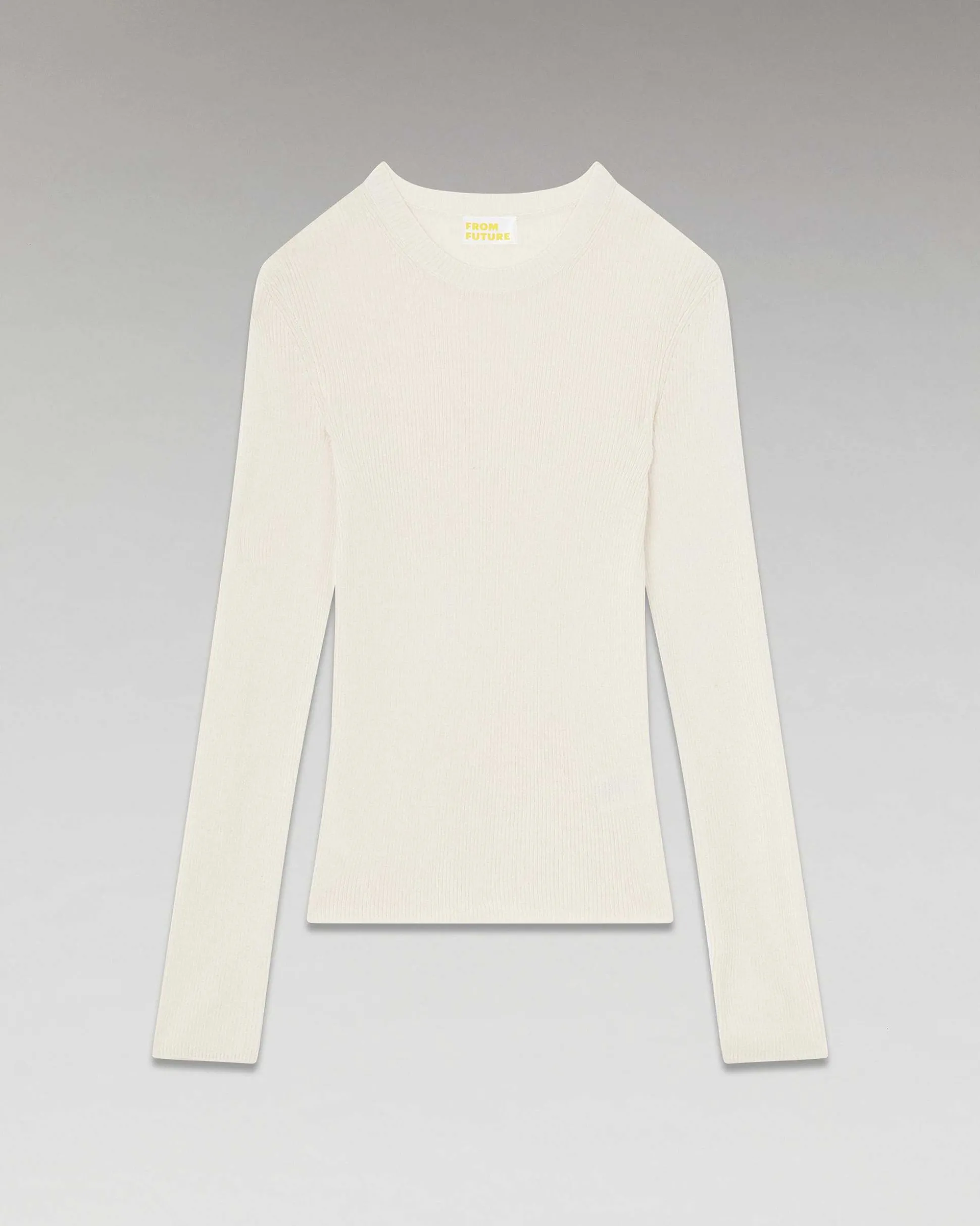 Pull Col Rond A Cotes