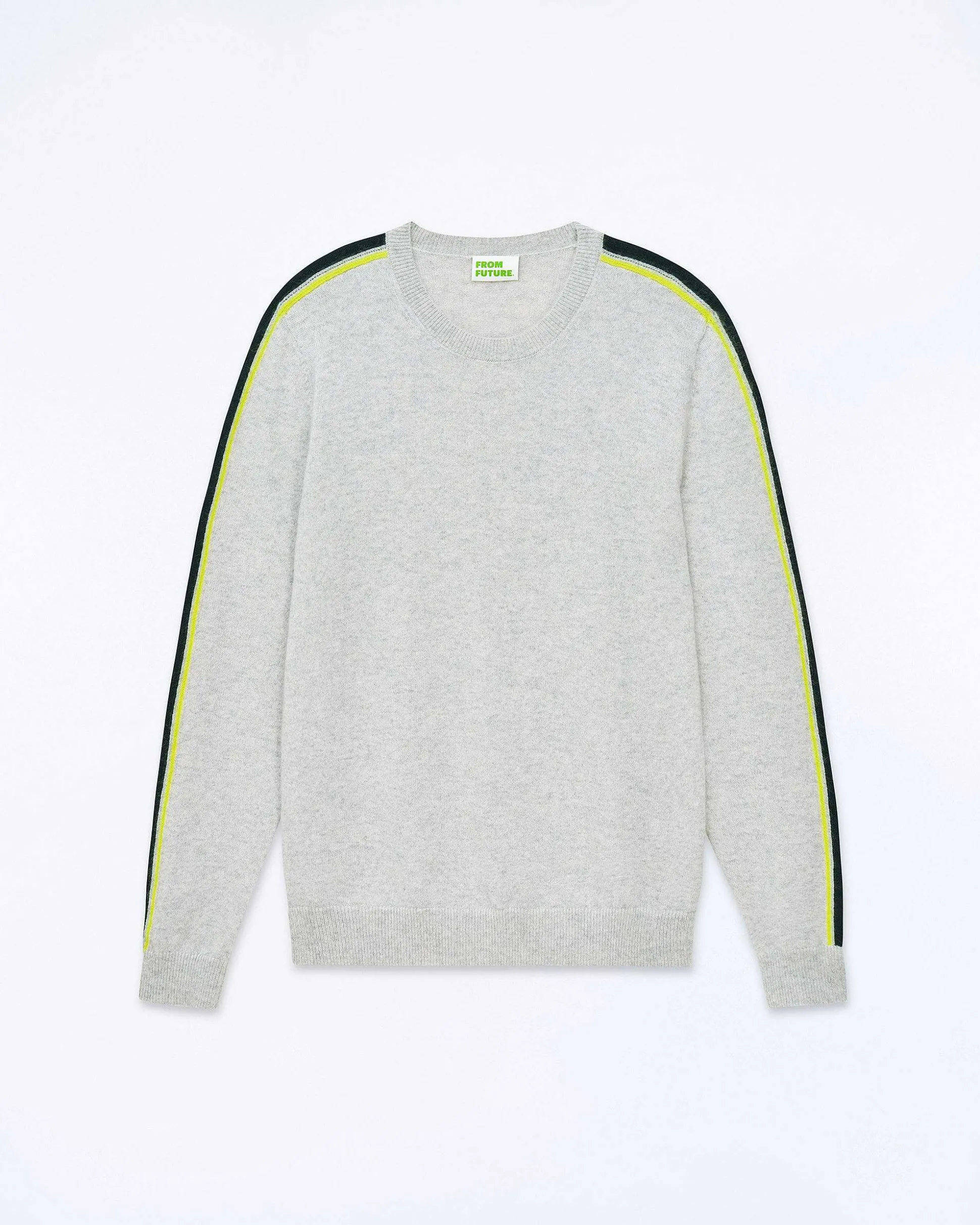 Pull Col Rond Bandes