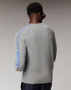 Pull Col Rond Bandes Future