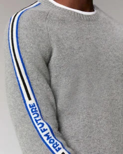 Pull Col Rond Bandes Future