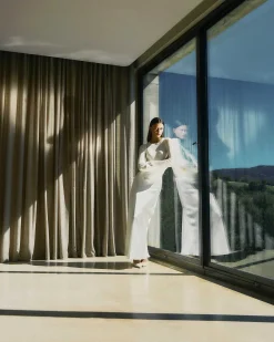 Pull Col Rond Bijoux Cotes