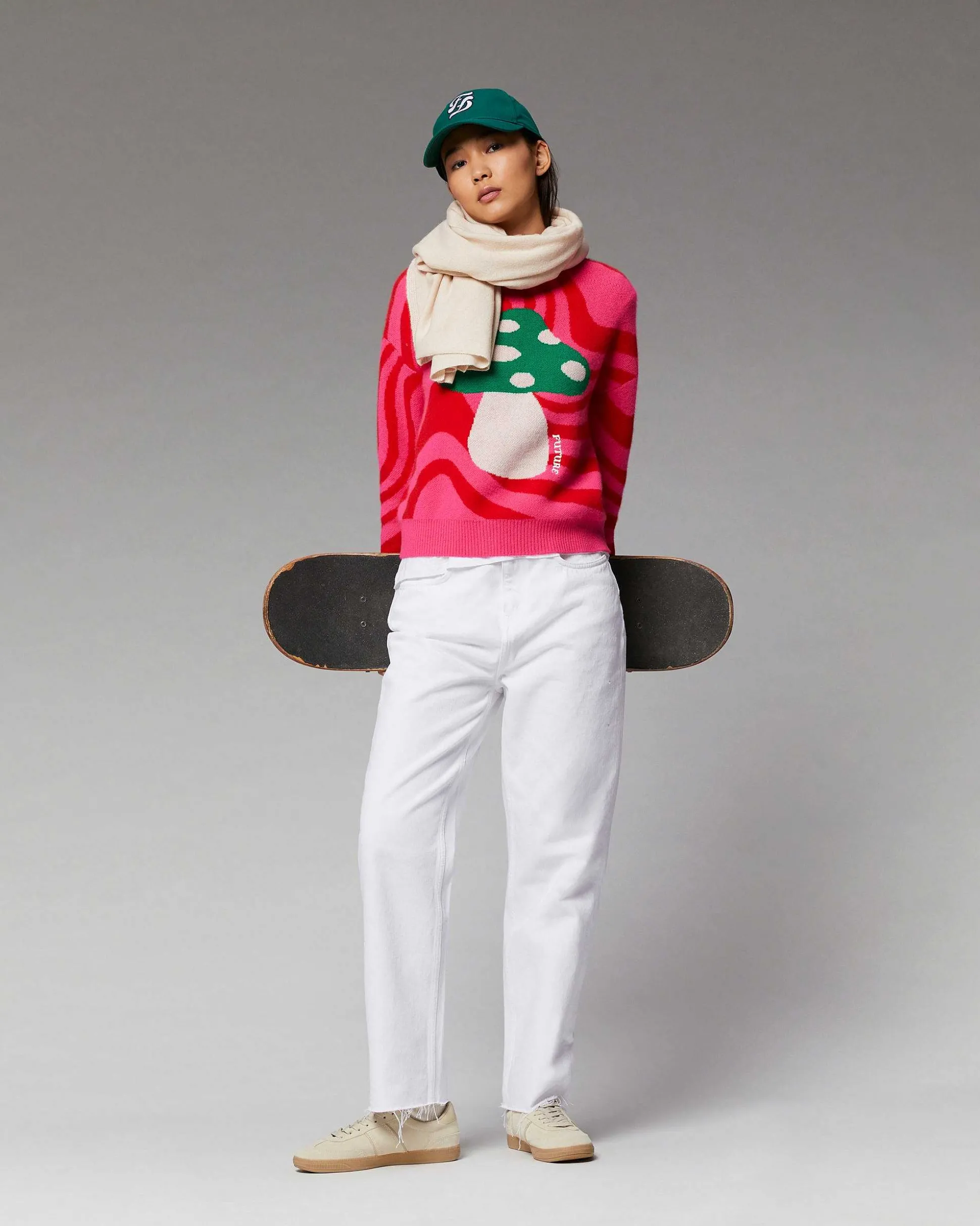 Pull Col Rond Champignon Future