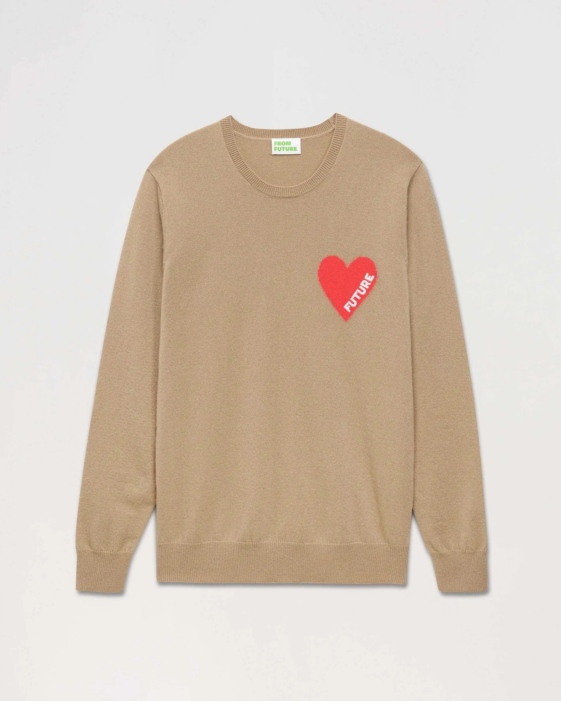 Pull Col Rond Coeur