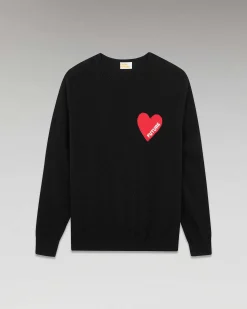 Pull Col Rond Coeur