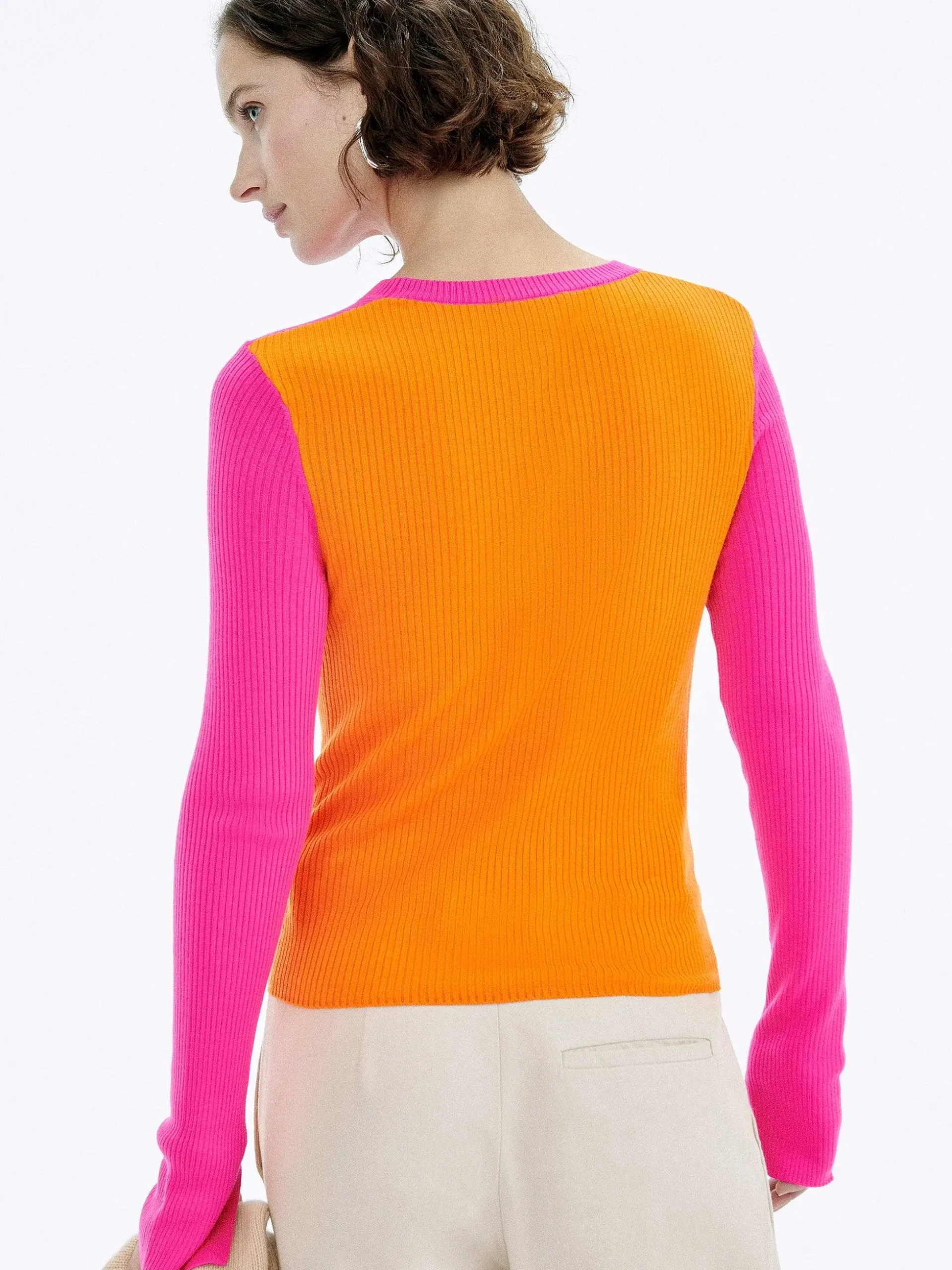 Pull Col Rond Cotele