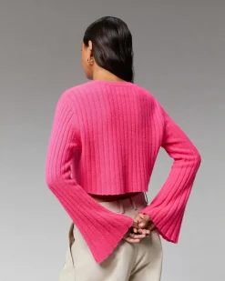 Pull Col Rond Court Manches Evasees