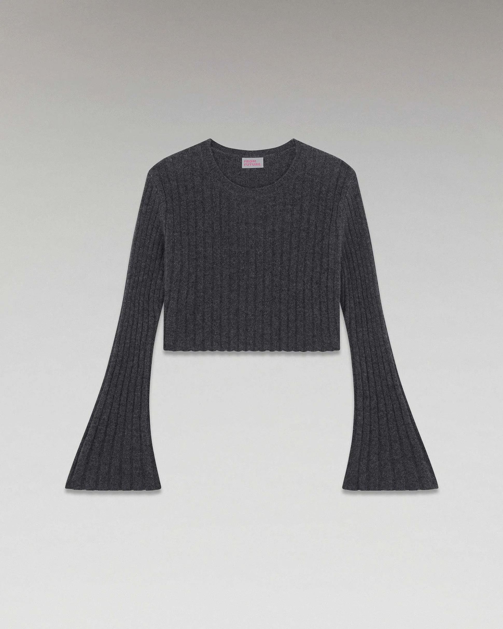 Pull Col Rond Court Manches Evasees