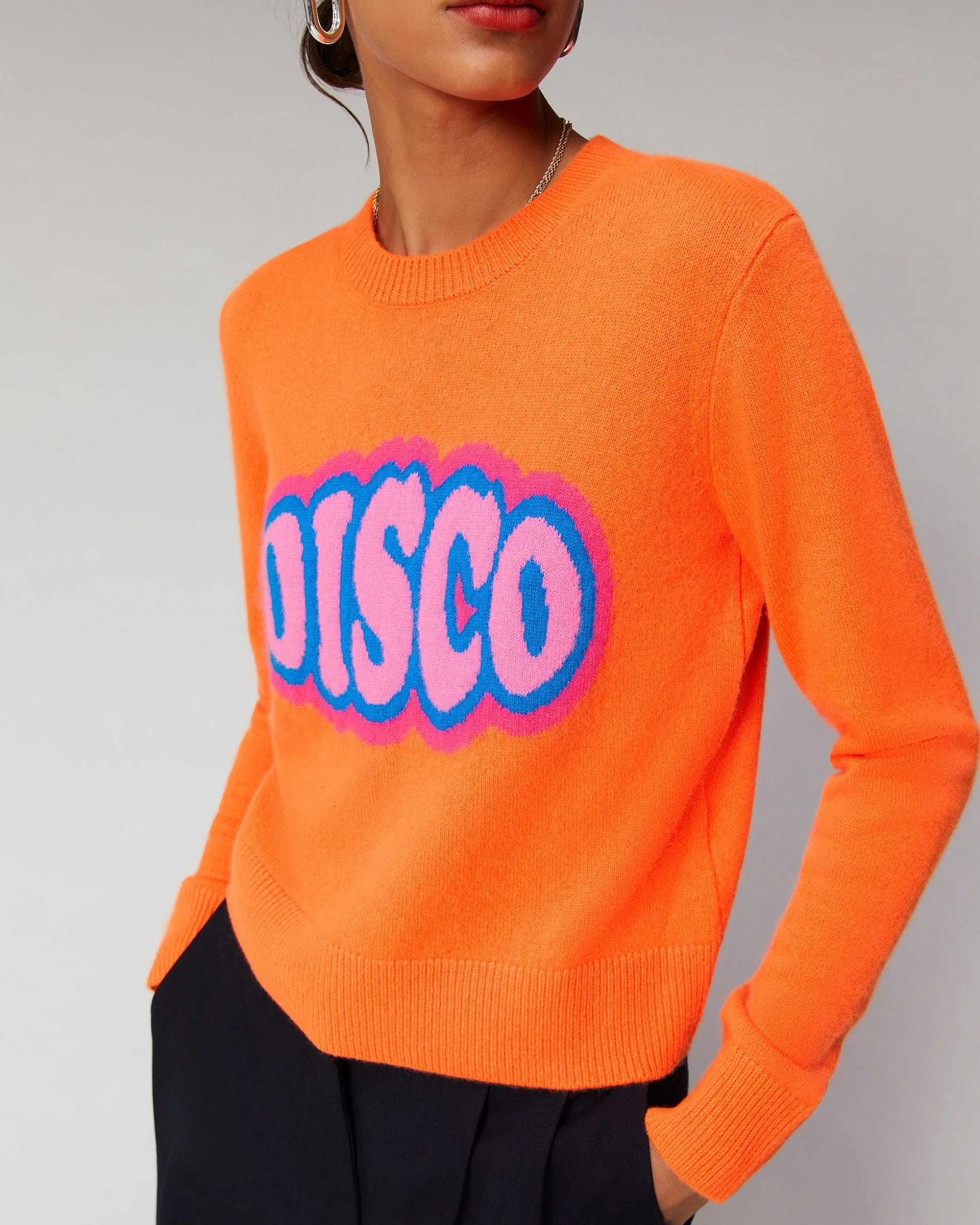 Pull Col Rond Disco Leger