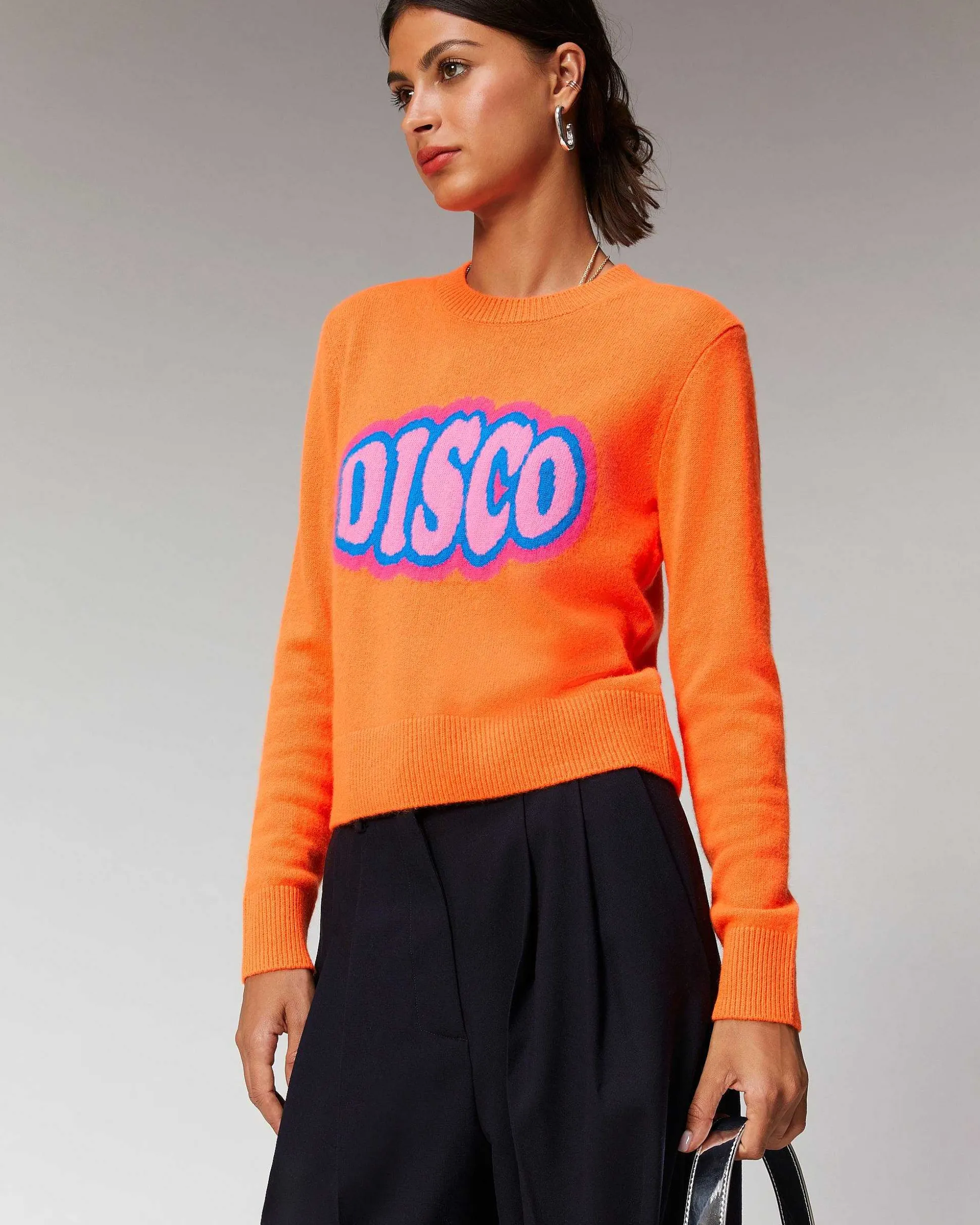 Pull Col Rond Disco Leger