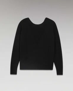 Pull Col Rond Dos Nu Leger