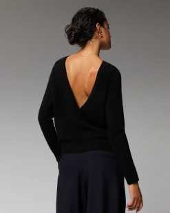 Pull Col Rond Dos Nu Leger