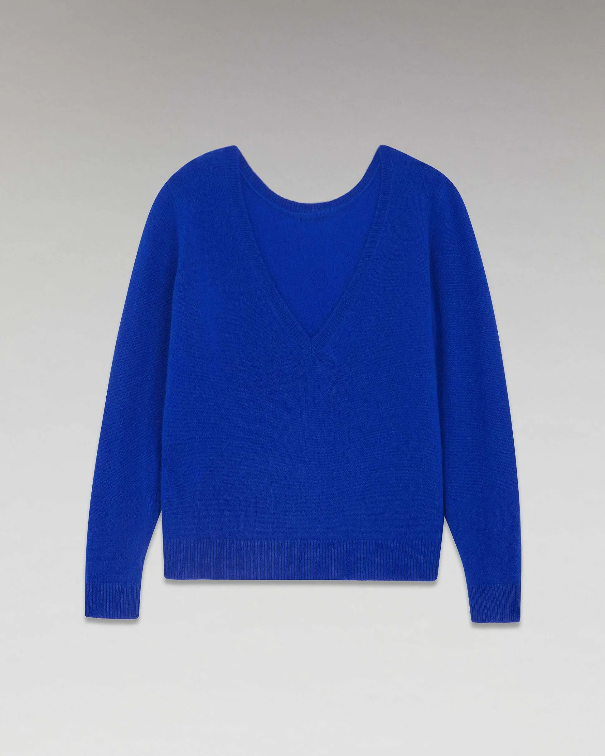 Pull Col Rond Dos Nu Leger