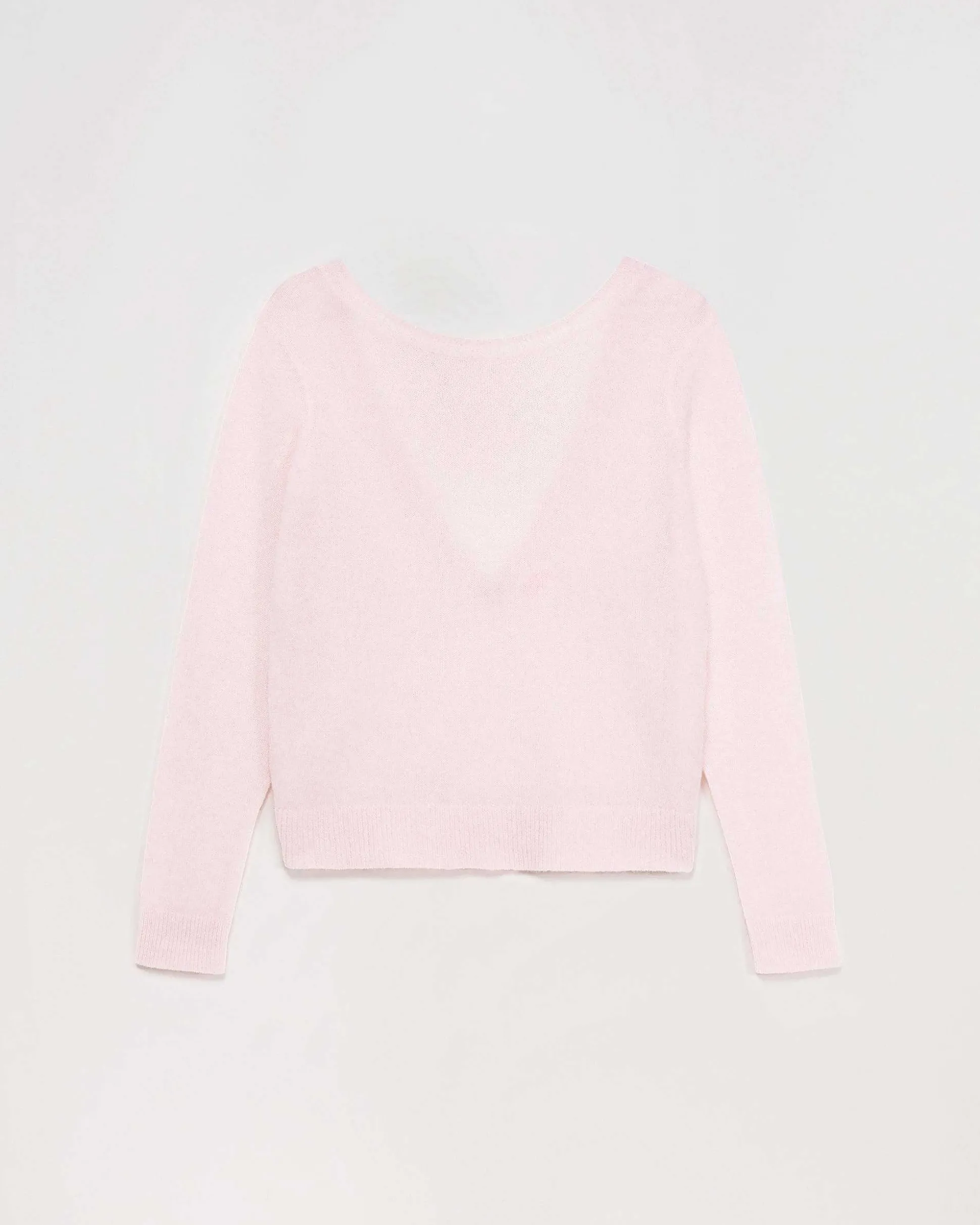 Pull Col Rond Dos Nu Leger