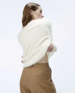 Pull Col Rond En Cachemire Brosse