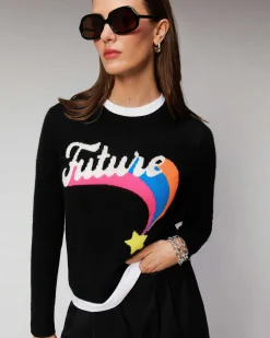 Pull Col Rond Future Etoile Filante Leger