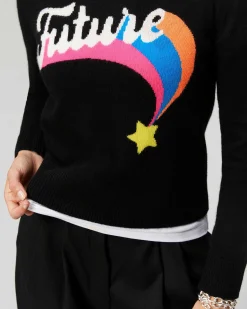 Pull Col Rond Future Etoile Filante Leger