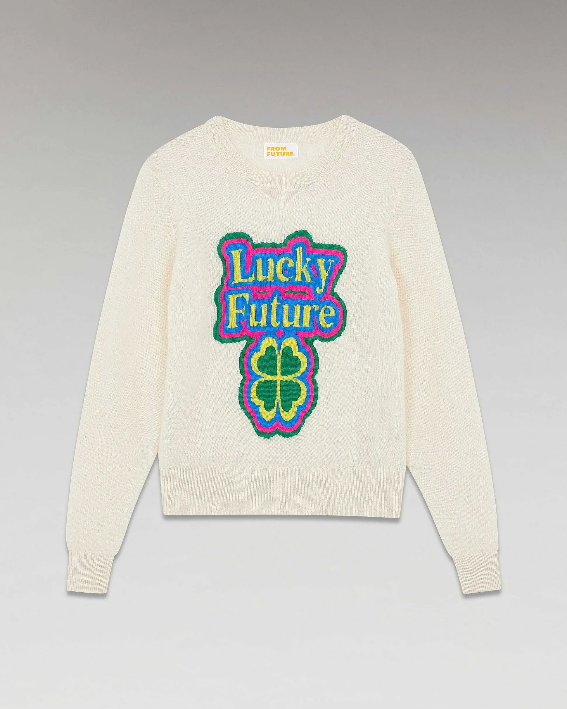 Pull Col Rond Lucky Future Leger