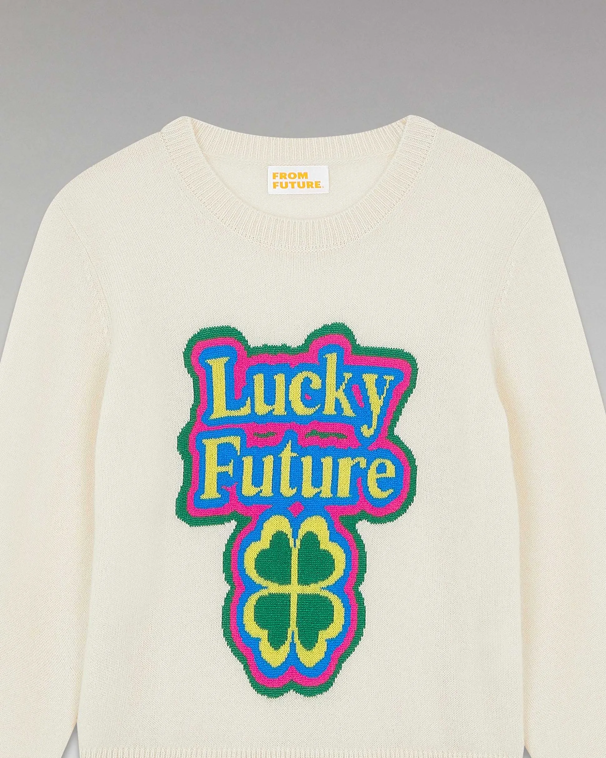 Pull Col Rond Lucky Future Leger